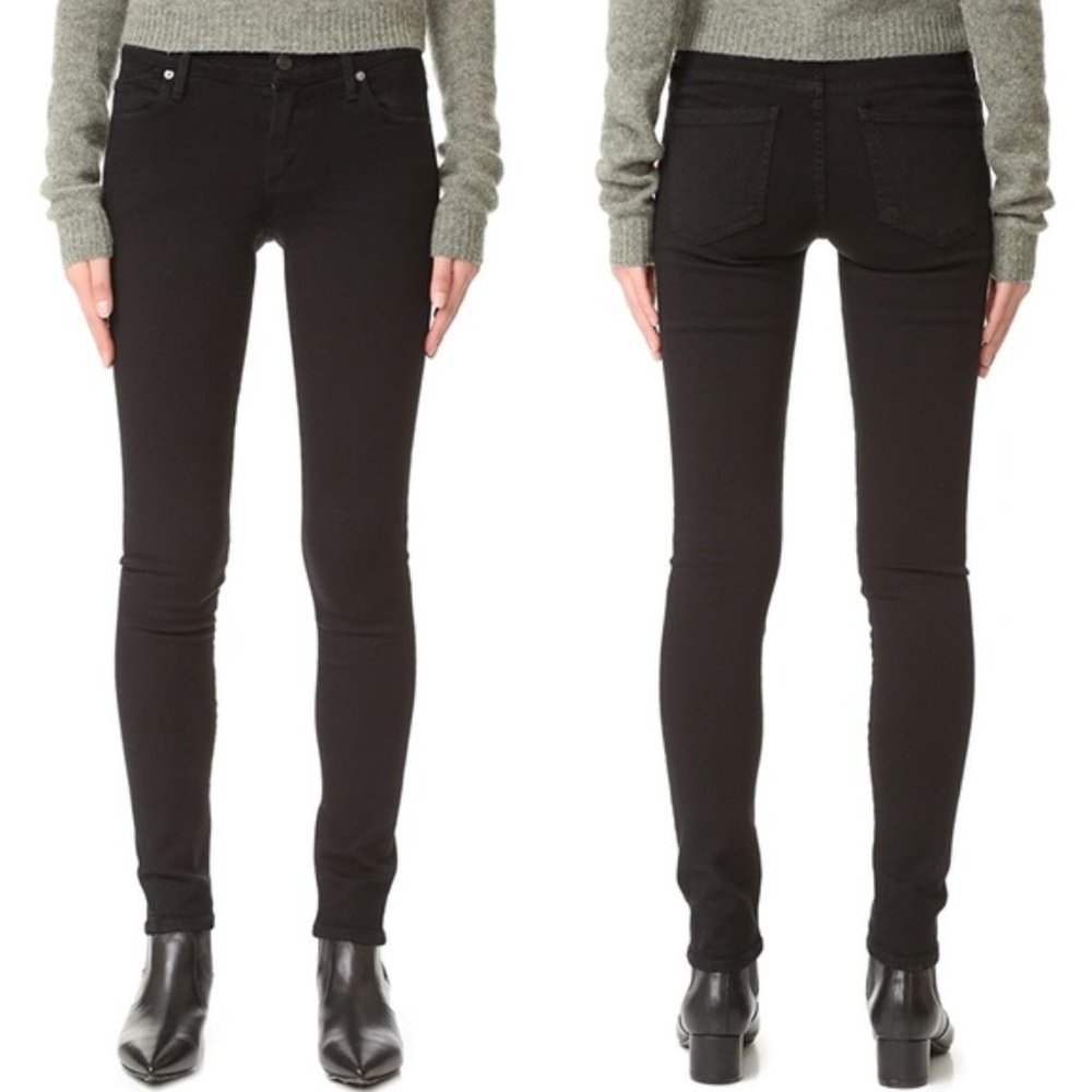 CITIZENS OF HUMANITY Black Skinny Jeans